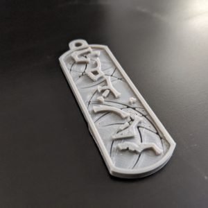 Key Ring Chain with Stargate Address