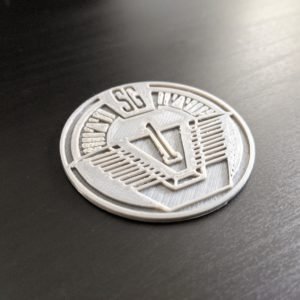 Stargate SG1 Logo / Model / Badge