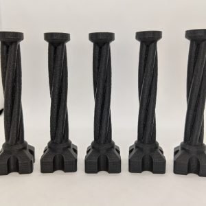 5x Gothic Pillars Columns Posts Poles