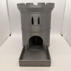 Castle Dice Tower with Tray