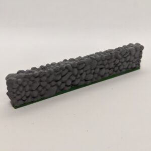Stone Wall Fence Pack | 28mm 1/56 Scale Miniature DnD Bolt Action | Tabletop Wargames | Paintable Model Scenery Terrain Scatter