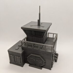 Sci-fi Outpost | 28mm 1/56 20mm 1/76 1/100 Scale Miniature DnD Bolt Action | RPG Tabletop Wargames | Model Scenery Terrain