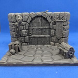 Wizard Room Entrance Display | 28mm 1/56 Scale Miniature DnD | RPG Tabletop Diorama Wargames Model Scenery Terrain Scatter